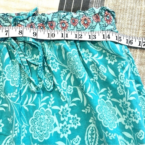 ⭐️Beachcomber,We Love Fashion, Pants,Turquoise,POCKETS,Drawstring Waist,Size L - Picture 9 of 11